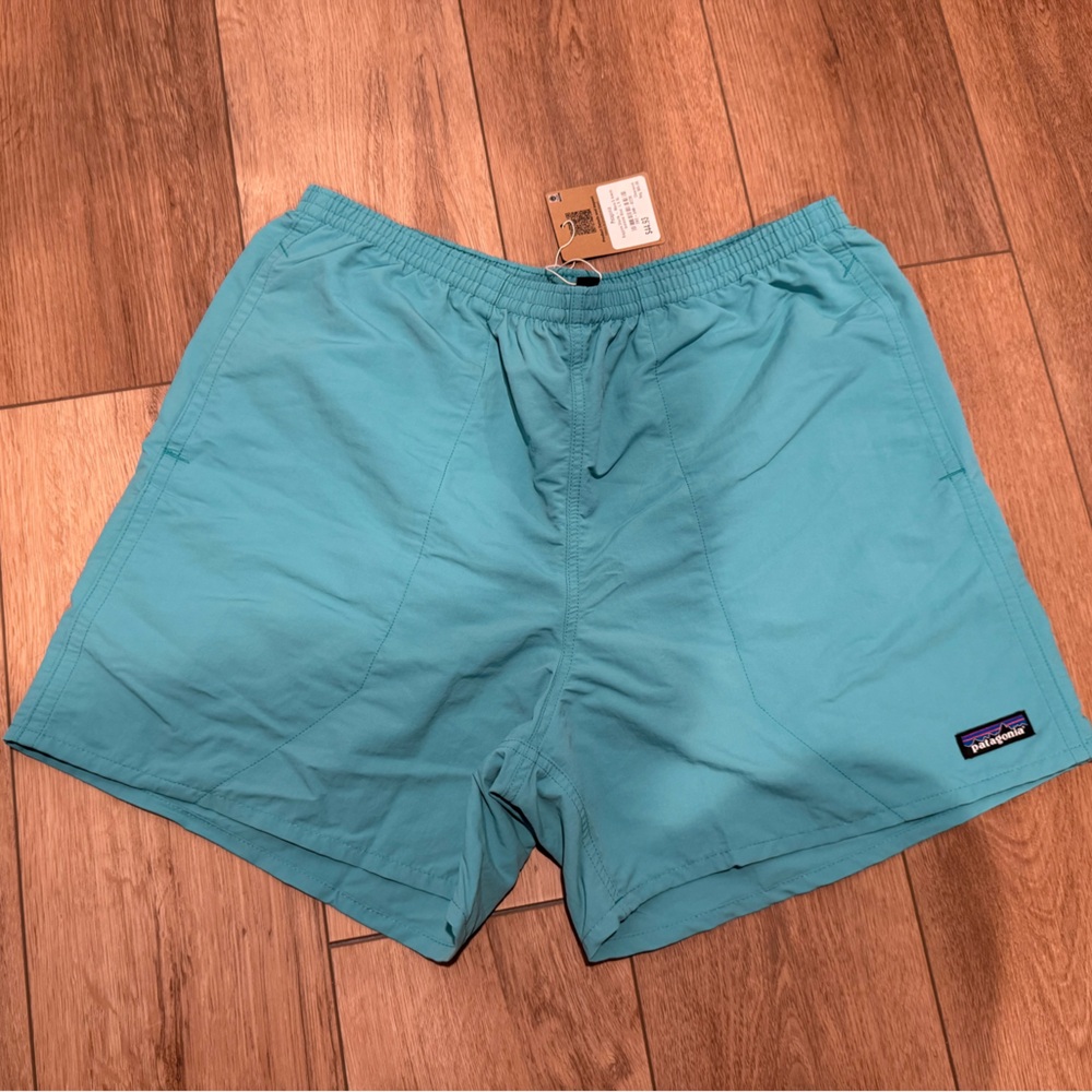 Patagonia 5” Baggies Subtidal Blue BNWT